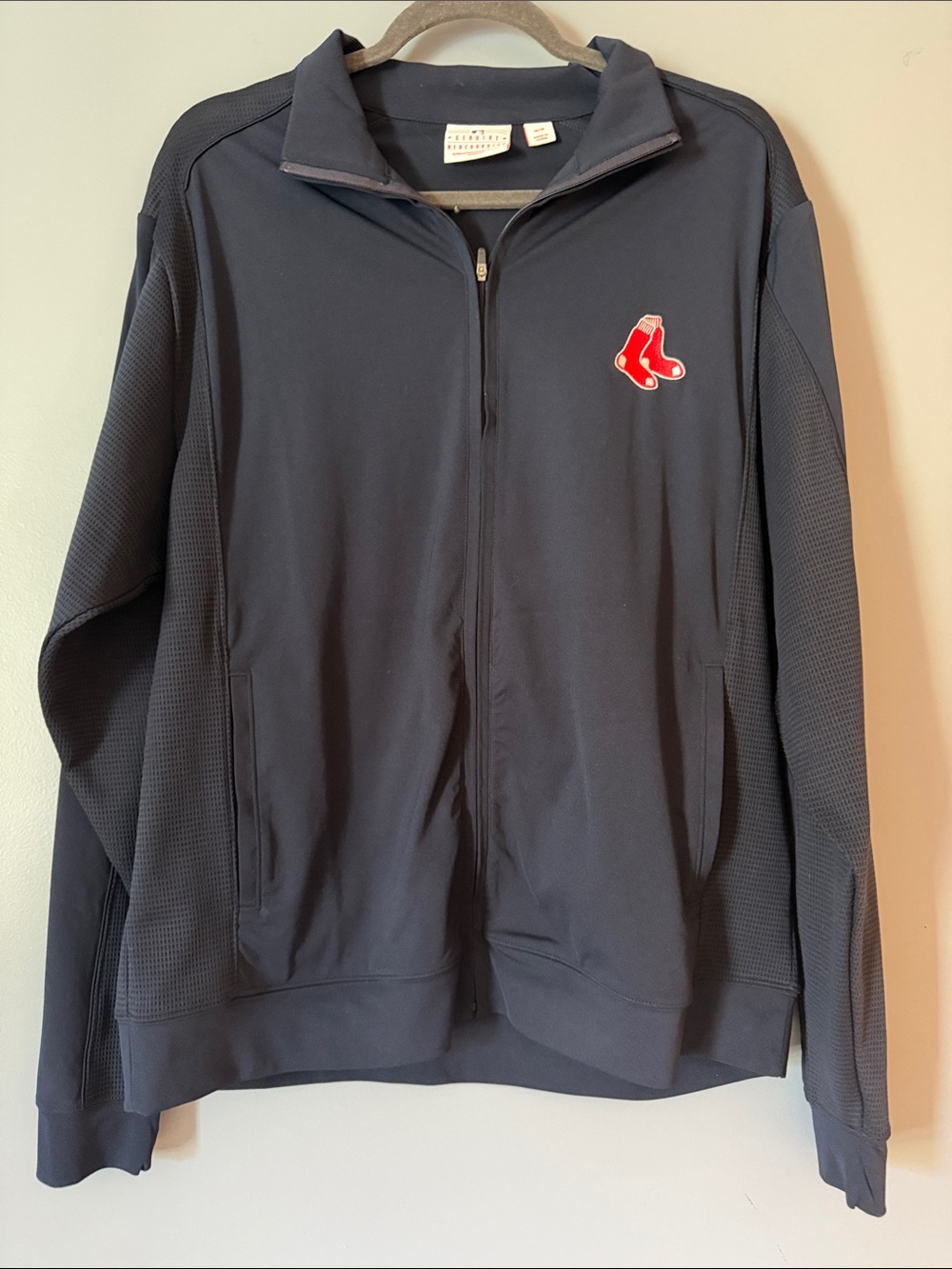 Boston Res Sox Genuine Merchandise Navy  Jacket with MLB Label Mens size Med